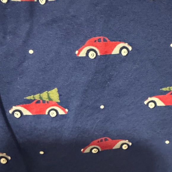The Children's Place Blue Button Down Shirt with Red Car Print - Picture 4 of 4